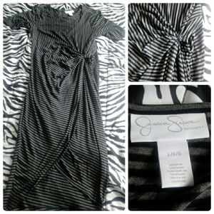 Jessica Simpson Stripped Maternity Dress